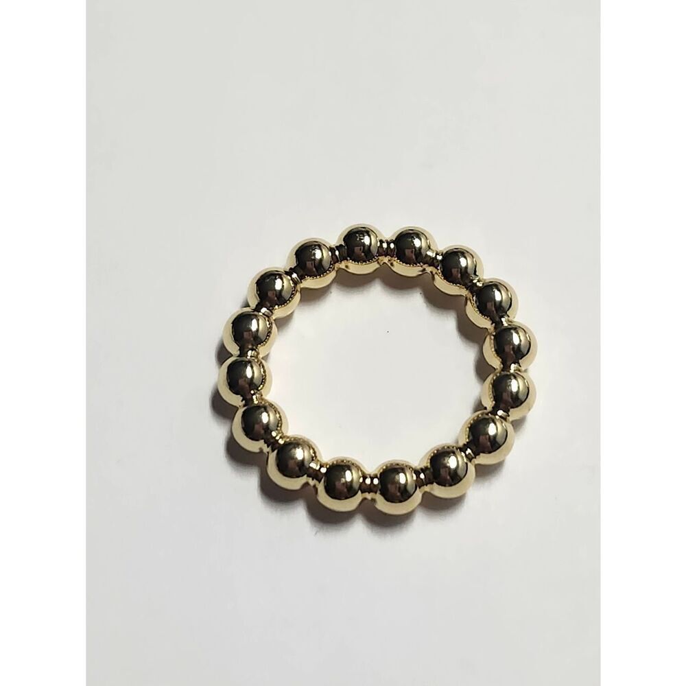 ClassicโGold Tone Stackable Ring - Women Jewelry Size 6